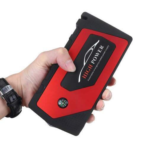 18000mAh Car Jump Starter Pack Booster LCD USB Charger Backup Battery Power Bank