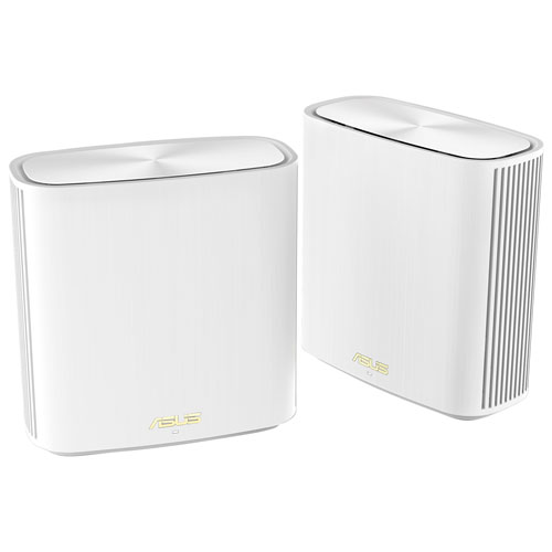 Système Wi-Fi 6 maillé de maison intégrale ZenWiFi AX5400 ASUS - Lot de 2 - Blanc