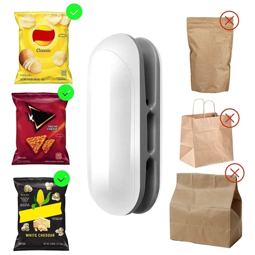 Bag Sealer Handheld Heat Sealers with Cutter Food Storage Snack Fresh Bag Sealer - axGear