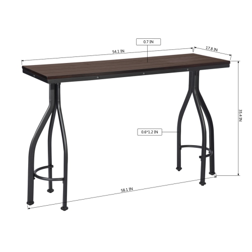 FurnitureR Set of 3 Counter Height Bar Stools Dining Set Adjustable Height Swivel Counter Stools Dining Table