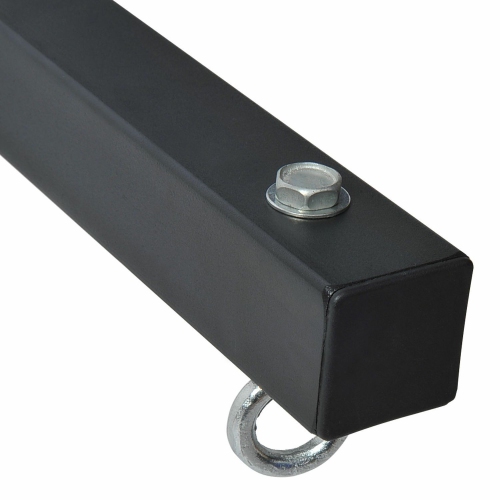 Support mural pour sac de frappe pour sac de frappe, noir