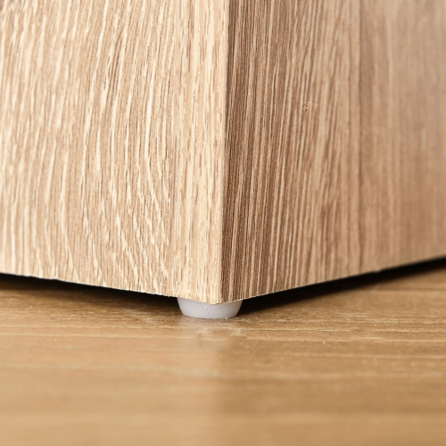 HOMCOM 5-Tier Bookcase, Storage Bookshelf, Display Shelves with Adjustable Shelves for Living Room, Home Office, Nature Wood