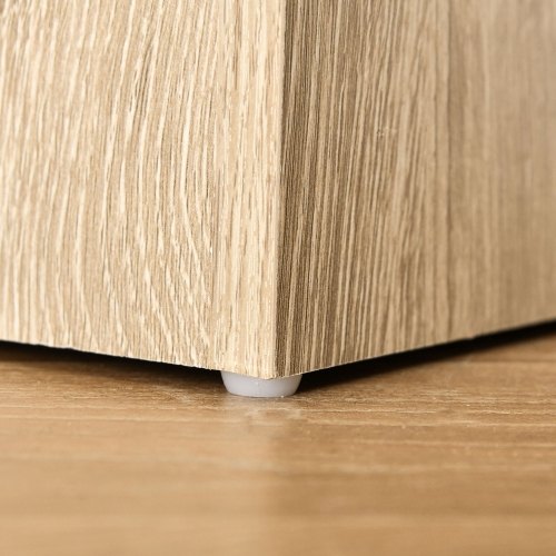 HOMCOM 5-Tier Bookcase, Storage Bookshelf, Display Shelves with Adjustable Shelves for Living Room, Home Office, Nature Wood