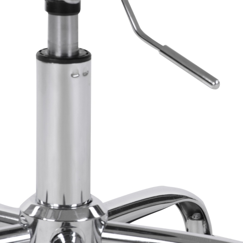 Chaise de bureau moderne en mailles FurnitureR à hauteur ajustable en tissu à dossier rembourré pour bureau à domicile