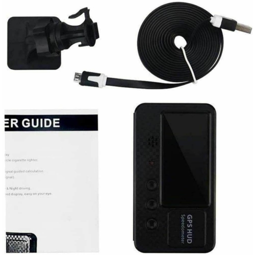 Car Bus Van Head-up Display HUD GPS Digital LED Speed Limit Warning For Car CA