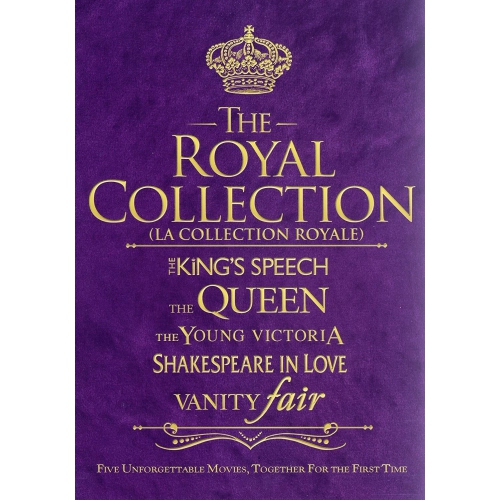 VIDCO-345  The Royal Collection (The King's Speech / The Queen / The Young Victoria / Shakespeare In Love / Vanity Fair) (Bilingual)/dvd