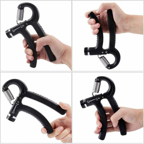 Sport Hand Grip Strengthener Adjustable Forearm Wrist Finger Exercise Trainer CA