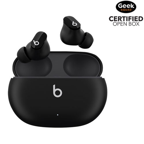 Open Box - Beats By Dr. Dre Studio Buds In-Ear Noise Cancelling Truly Wireless Headphones - Black