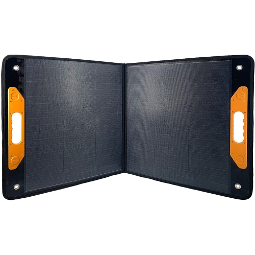 STANZ  (Tm) 100W Portable Solar Panel for Power Station, Solar Generator, Phone And Laptop, Foldable Solar Power Charger for Camping, Rv, Home With Qc USB, 18V Dc Port