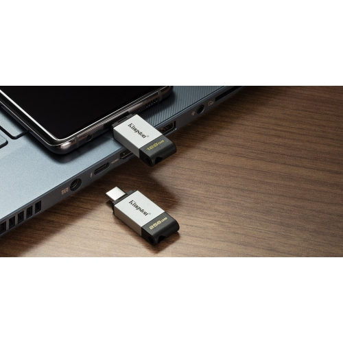Kingston Digital DataTraveler 80 256GB USB 3.2 + USB-C Flash Drive