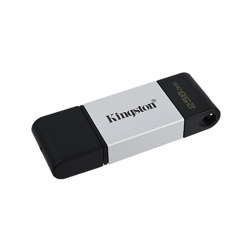 Kingston Digital DataTraveler 80 256GB USB 3.2 + USB-C Flash Drive
