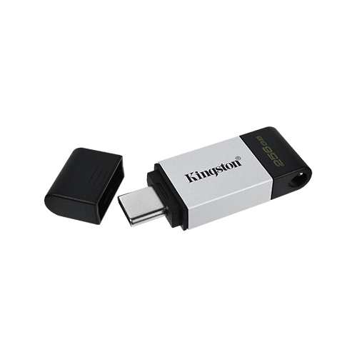 Kingston Digital DataTraveler 80 256GB USB 3.2 + USB-C Flash Drive