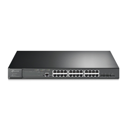 TP LINK  Tp-Link 28-Port Gigabit Ethernet Managed Switch - (Tl-Sg3428Xmp) In Black