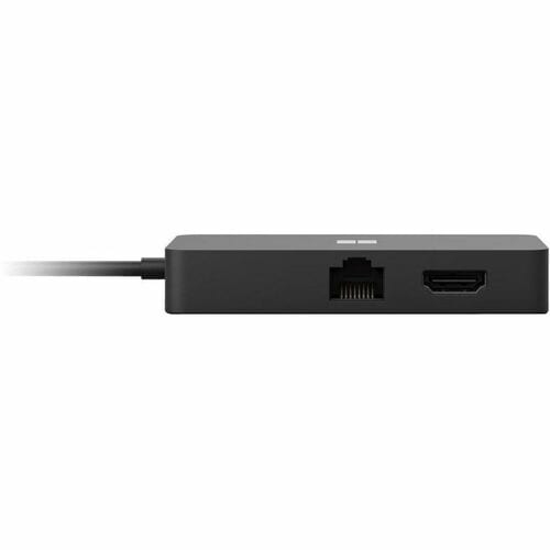 Concentrateur de voyage USB-C avec fil pour Surface de Microsoft - Noir -