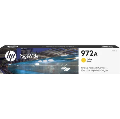 HP 972A Original PageWide 3000 Yield Ink Cartridge - Yellow -