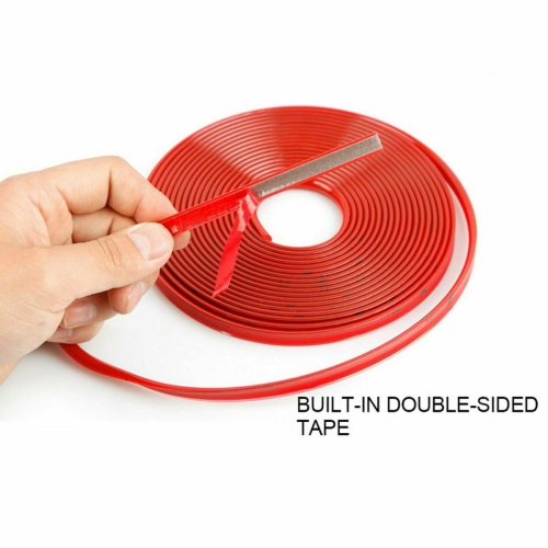 Car Wheel Protection Rim Tire Guard Sticker Rubber Strip Tire Care Protector CA