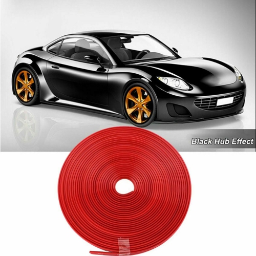 Car Wheel Protection Rim Tire Guard Sticker Rubber Strip Tire Care Protector CA