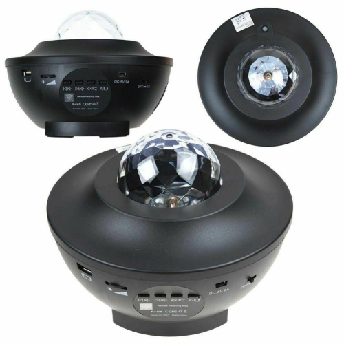 Star Projector Night Light Starry Ocean Sky Party Baby Kids Room Lamp Halloween