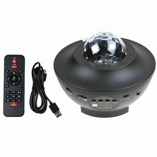 Star Projector Night Light Starry Ocean Sky Party Baby Kids Room Lamp Halloween