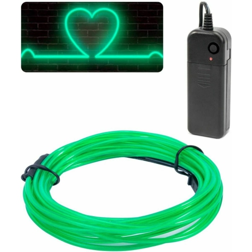 New 5M/16.5ft Led Flexible Soft Tube Wire Lights Neon Glowing Rope Strip Light