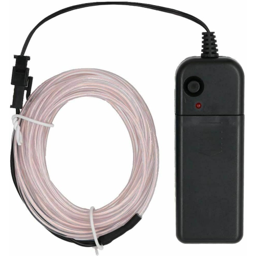 New 5M/16.5ft Led Flexible Soft Tube Wire Lights Neon Glowing Rope Strip Light