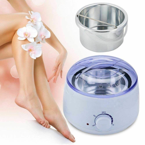 New Wax Warmer Hair Removal Kit with Hard Wax Beans and Wax Applicator Sticks CA