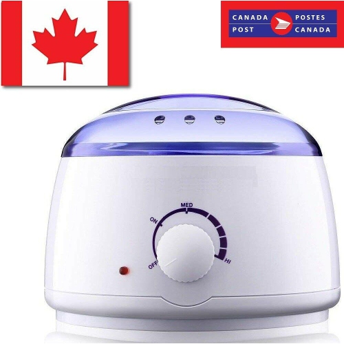 New Wax Warmer Hair Removal Kit with Hard Wax Beans and Wax Applicator Sticks CA