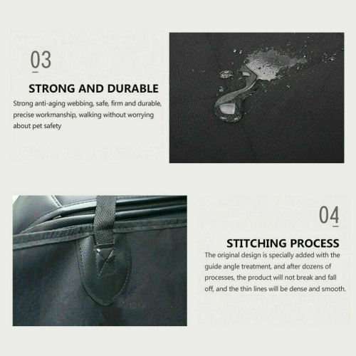 Premium Pet Cat Dog Car Seat Cover Back Waterproof Protector Hammock Nonslip Mat