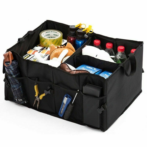 Sac de rangement pliant multi-usage pour coffre de voiture Organisateur de transport auto pliant CA