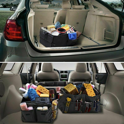 Sac de rangement pliant multi-usage pour coffre de voiture Organisateur de transport auto pliant CA