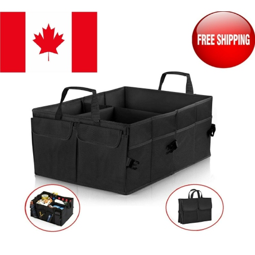 Sac de rangement pliant multi-usage pour coffre de voiture Organisateur de transport auto pliant CA