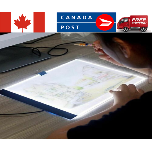 Bloc de dessin à DEL A4, dessin animé, tatouage de boîte lumineuse, copie de la tablette de travail artistique