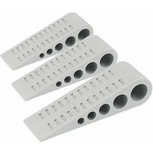 Security Stop Rubber Door Stoppers Wedge With Holder Office Heavy Doors Carpet