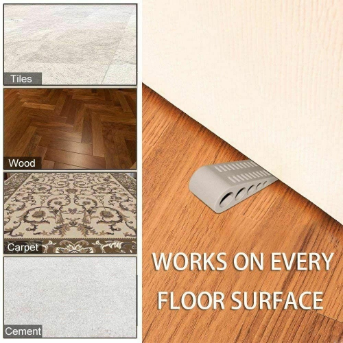 Security Stop Rubber Door Stoppers Wedge With Holder Office Heavy Doors Carpet