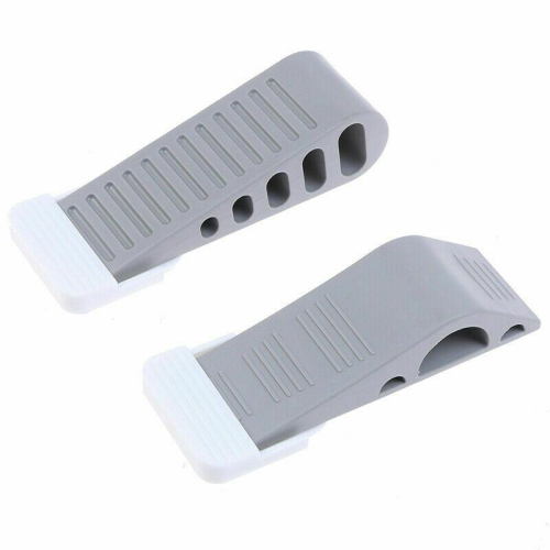 Security Stop Rubber Door Stoppers Wedge With Holder Office Heavy Doors Carpet