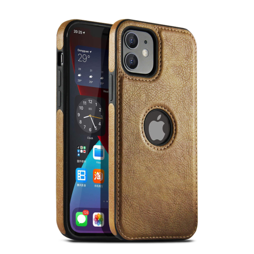 Retro Phone Case PU Leather for iPhone 12/12 Pro/ 12 Pro Max, Phone Case Luxury Business TPU Leather Stitching Case Cover