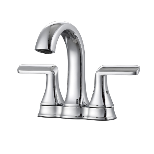 Ancona Arezzo Deck Mount Bathroom Faucet in Chrome