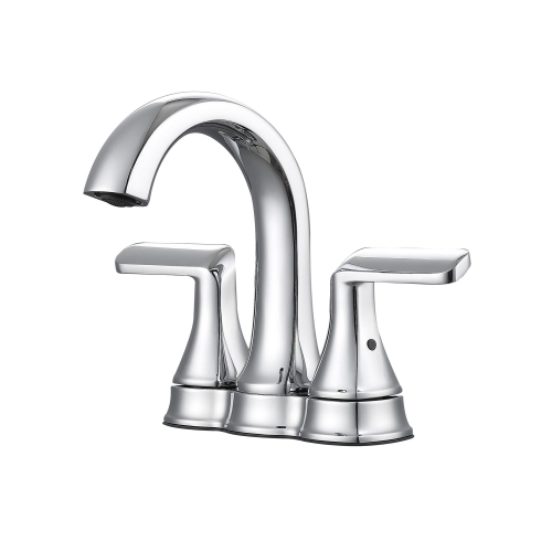 Ancona Arezzo Deck Mount Bathroom Faucet in Chrome