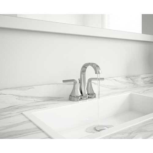 Ancona Arezzo Deck Mount Bathroom Faucet in Chrome
