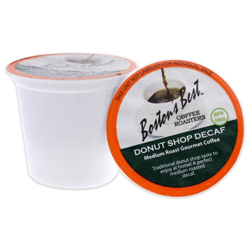 Donut Shop Decaf Gourmet Coffee by Bostons Best for Unisex - 12 Cups Coffee