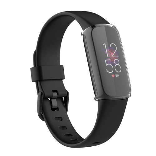StrapsCo TPU Smart Watch Protective Case - Fitbit Luxe Protector - Clear