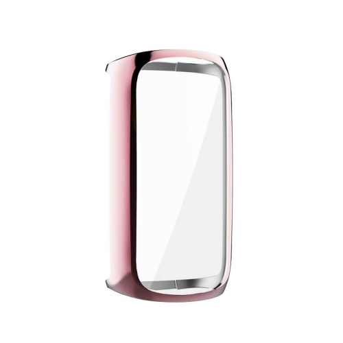 StrapsCo TPU Smart Watch Protective Case - Fitbit Luxe Protector - Rose Gold