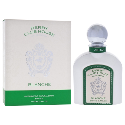 Derby Club House Blanche by Armaf for Men - 3.4 oz EDT Spray