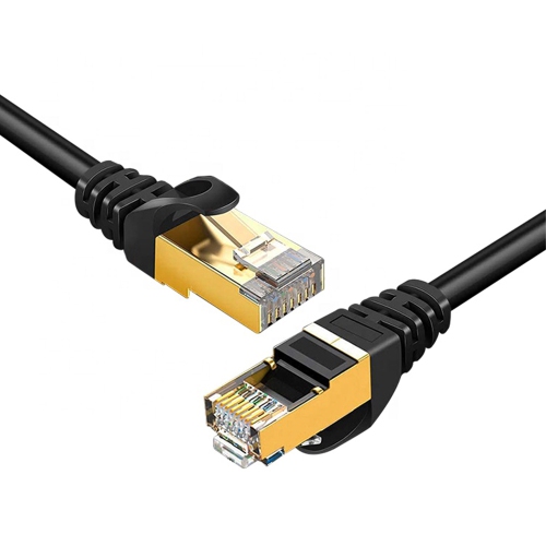 Speedex 15ft Cat 7 High-Speed 10 Gigabit Ethernet Patch Internet Cable - Black