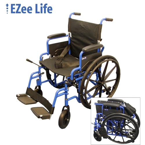 EZEE LIFE  Lightweight Wheelchair - 18" X 16" (Ch1096-18)