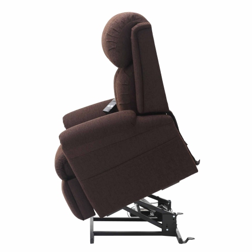 EZee Life Jupiter Recliner Lift Chair with infinite position and separate control for backrest and footrest, Great for Living room and elderly - Dark