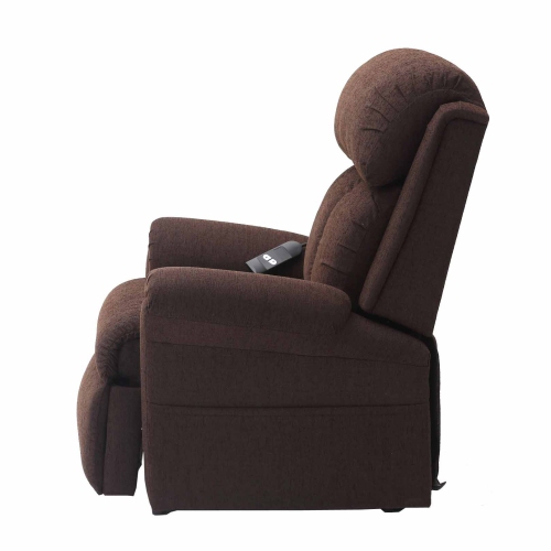 EZee Life Jupiter Recliner Lift Chair with infinite position and separate control for backrest and footrest, Great for Living room and elderly - Dark