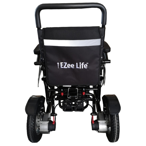 EZee Life EZee Fold 6G Electric Wheelchair - Aluminum Frame - 12” Rear Wheels