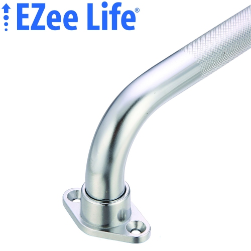 EZee Life 24" Chrome Knurled Grab Bar