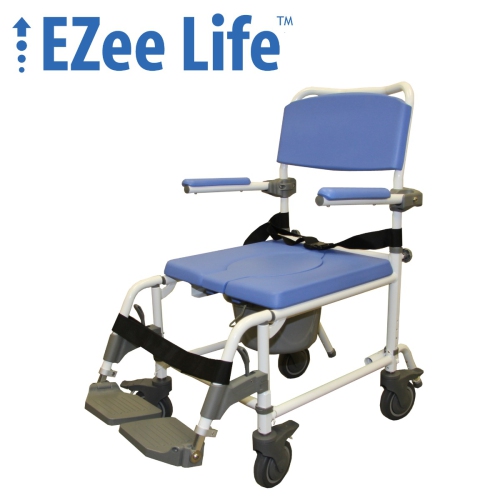 EZEE LIFE  Rehab Aluminum Commode 22” (Hl186)